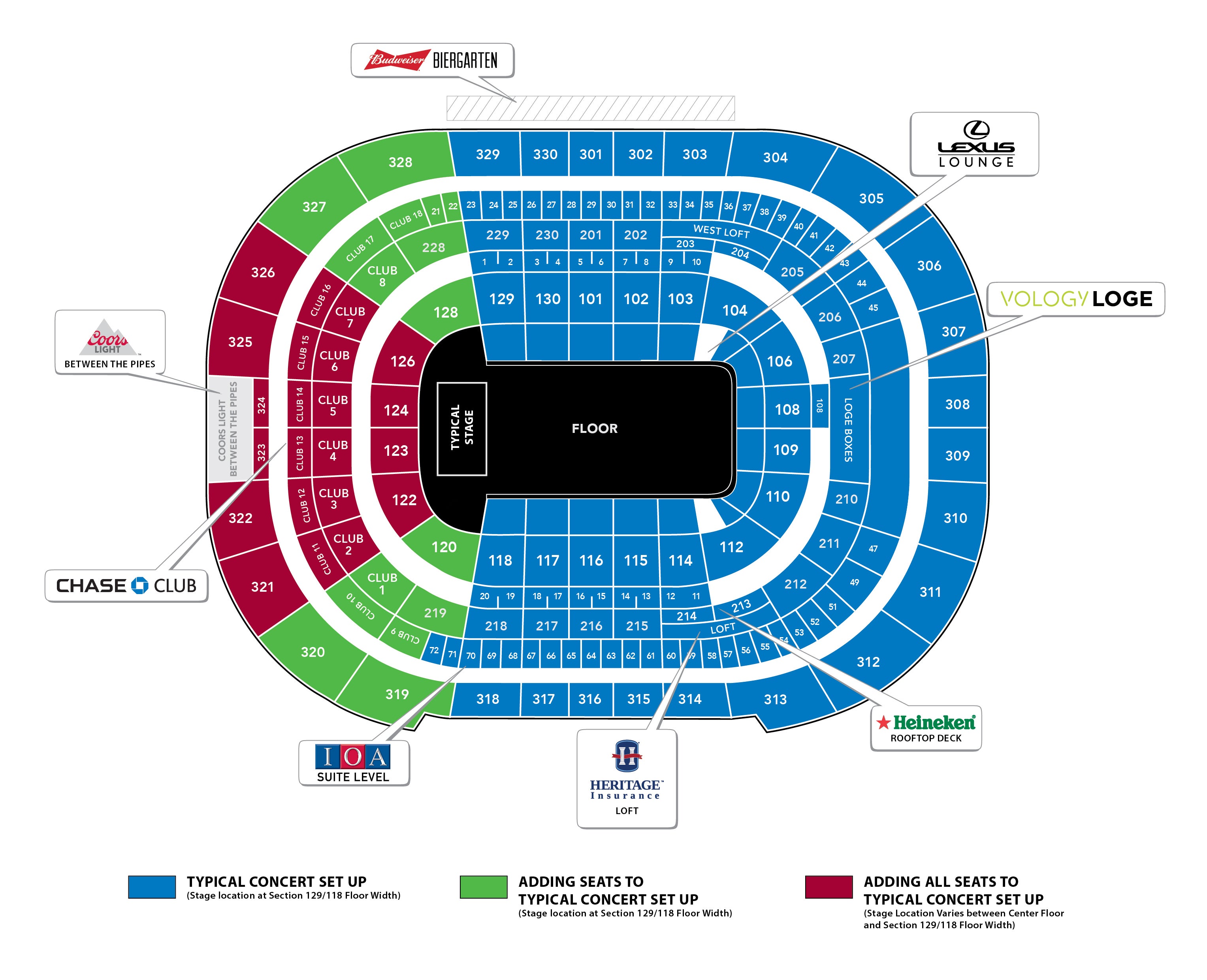 Ubs Arena Concert Seating Chart View