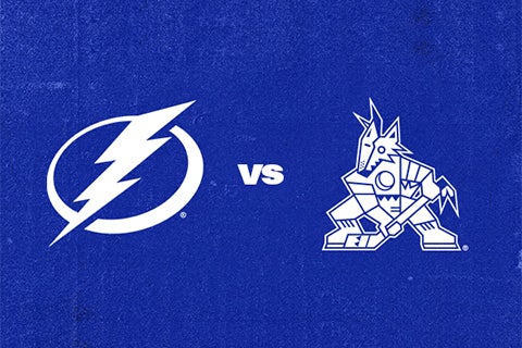More Info for Tampa Bay Lightning vs. Arizona Coyotes