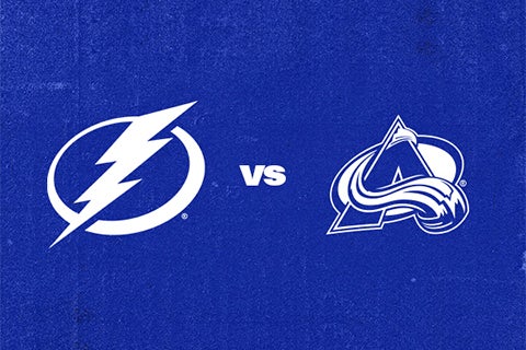More Info for Tampa Bay Lightning vs. Colorado Avalanche
