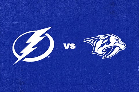 More Info for Tampa Bay Lightning vs. Nashville Predators