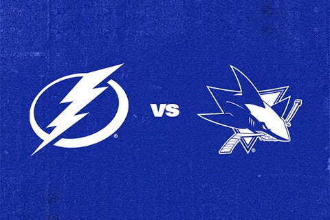 More Info for Tampa Bay Lightning vs. San Jose Sharks