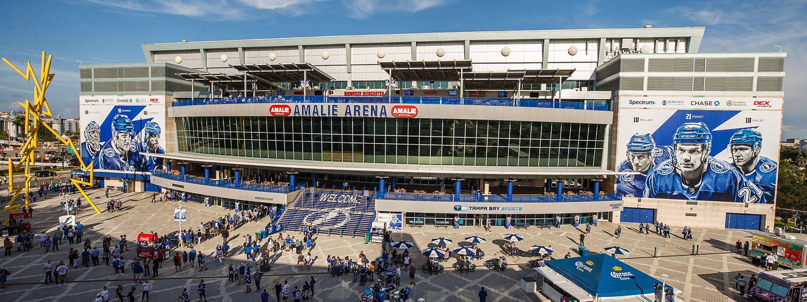 Amalie Arena, Tampa FL - Seating Chart View