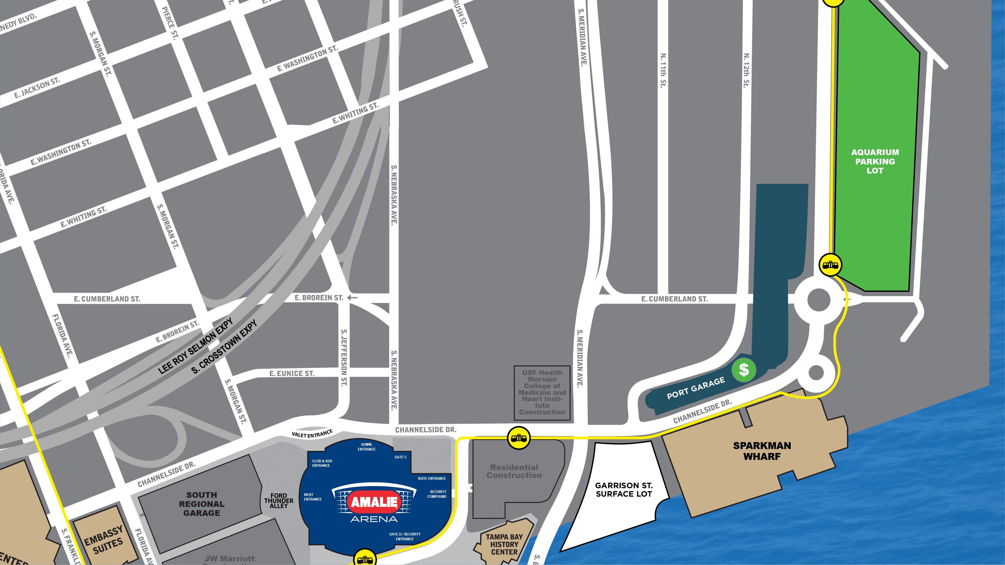 Parking  Amalie Arena