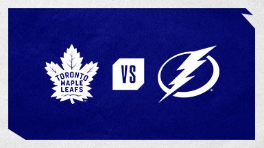 More Info for Tampa Bay Lightning vs. Toronto Maple Leafs